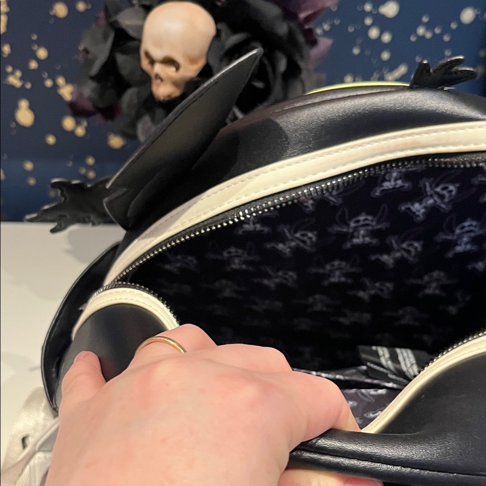 Loungefly Stitch Skeleton Mini Backpack - image 3